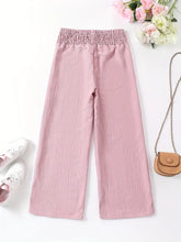 Casual Pleated Flare Pants